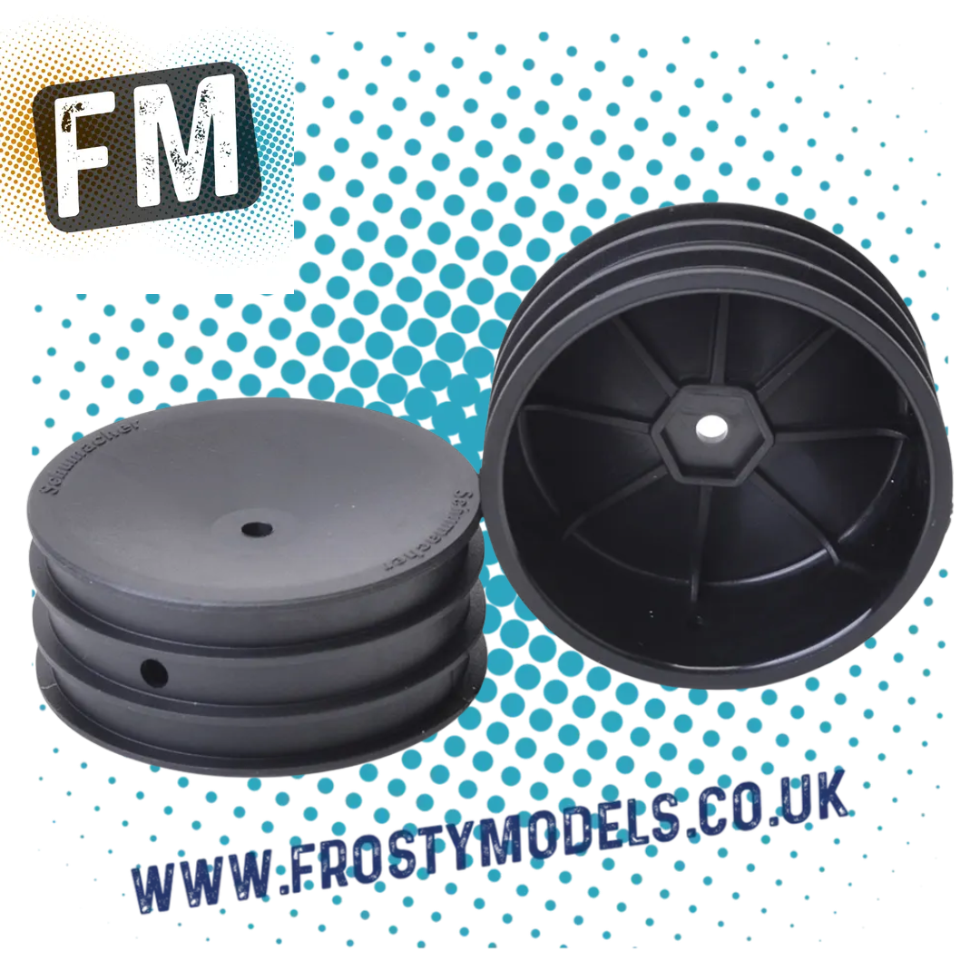 SCHUMACHER 1/10 BUGGY 2.2IN 12MM HEX WHEELS - 4WD/2WD/SLIM - FRONT/REARS - MULTI LISTING - ALL COLOURS