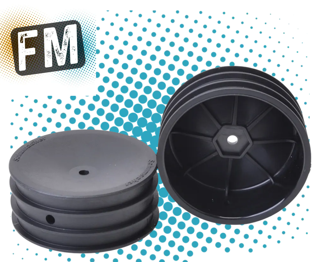 SCHUMACHER 1/10 BUGGY 2.2IN 12MM HEX WHEELS - 4WD/2WD/SLIM - FRONT/REARS - MULTI LISTING - ALL COLOURS