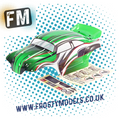 FTX 1/10 BUGSTA PAINTED BODYSHELL - GREEN FTX6449G