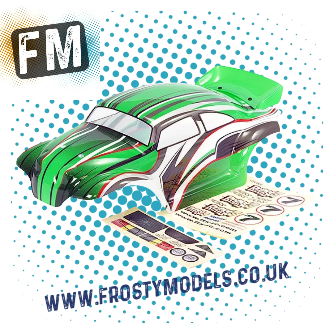 FTX 1/10 BUGSTA PAINTED BODYSHELL - GREEN FTX6449G