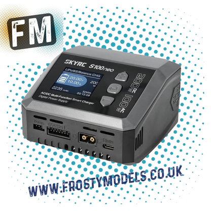 SKY RC - S100 NEO AC/DC 12A 1-6S LiPo/LiHV/LiFe/LiIon/NiMh BATTERY CHARGER FAST - SK-100202