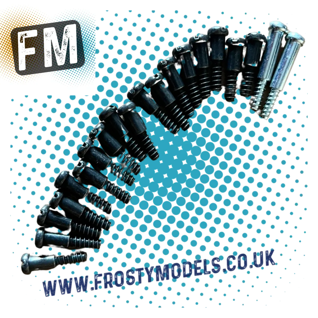 TAMIYA TT01E Euro Truck Parts - 18X MB2 & 2X MB3 STEP SCREWS