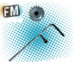 TAMIYA - TT01E Euro Truck Parts - MA12, MA15, MA7 19T ALLOY PINION & 1.5MM ALLEN KEY SET