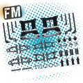 TAMIYA 51003 - TT01E Euro Truck Parts - 1X B PARTS FULL SPRU (BODY MOUNTS, WISHBONES, SHOCKS +)