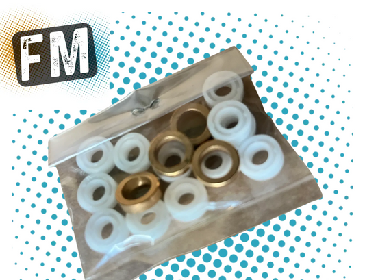 TAMIYA TT01E - Euro Truck Parts - BEARING BAG 12X RB1 & 4X RB2 (FULL SET)