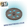 SCHUMACHER - 86T Whisper Spur Gear Black - U8308