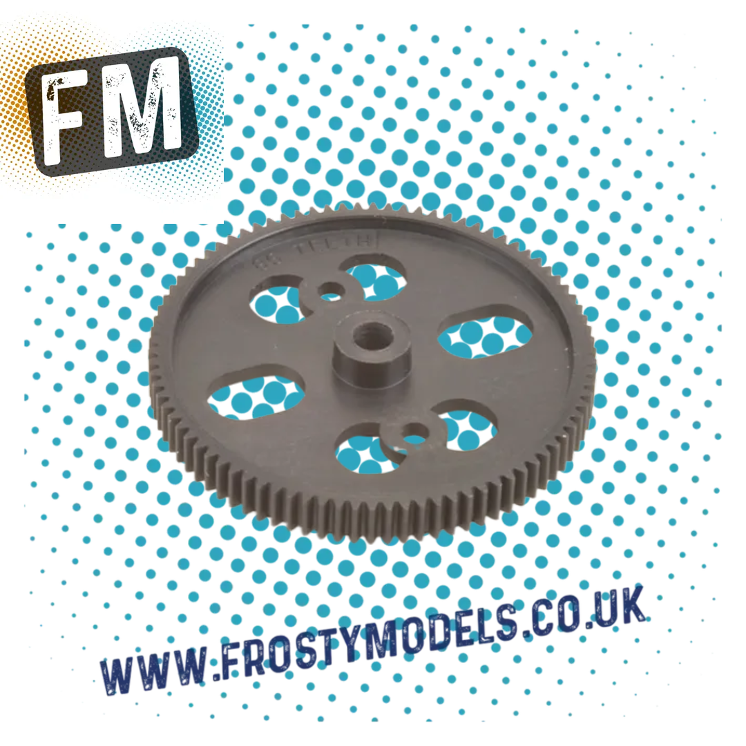 SCHUMACHER - 86T Whisper Spur Gear Black - U8308