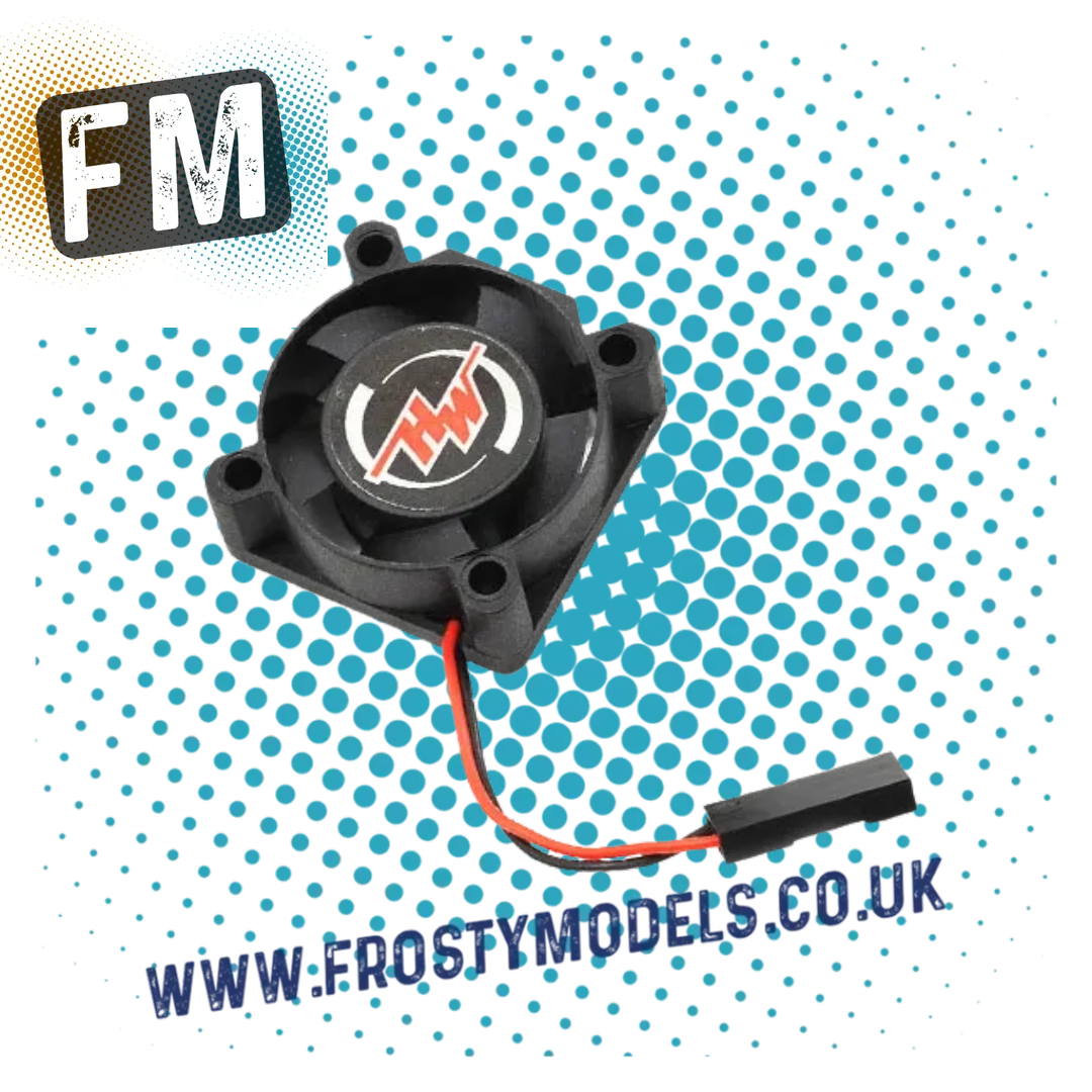 HOBBYWING HIGH PERFORMANCE FAN 2510SH 5V 10,000 RPM 0.13A BLACK - HW30860003 (24.5 x 24.5 x 10mm)