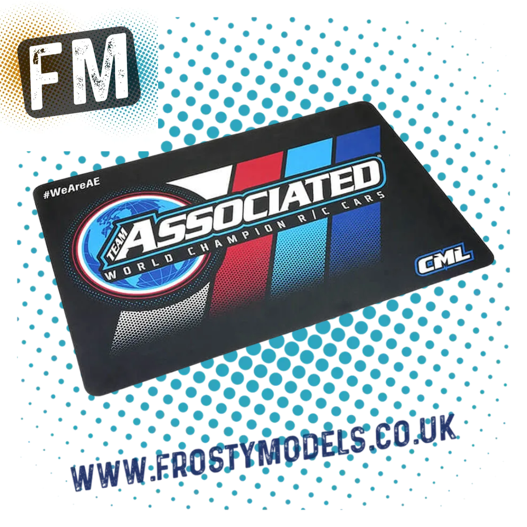 TEAM ASSOCIATED/CML RC BLACK MEDIUM 1/10 FOAM PIT MAT (600X400MM, 2MM THICK) SP002