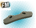 TAMIYA 51218 - TT01E & Euro Truck Parts - 1X 51218 - URETHANE BUMPER for BUGGYRA FAT FOX