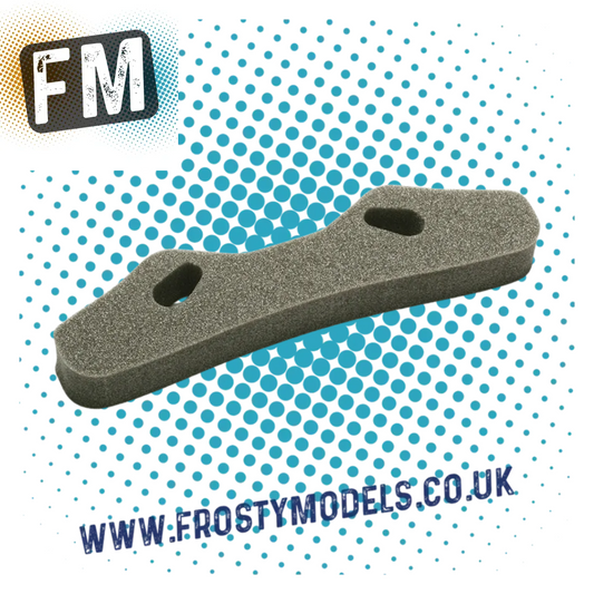 TAMIYA 51218 - TT01E & Euro Truck Parts - 1X 51218 - URETHANE BUMPER for BUGGYRA FAT FOX