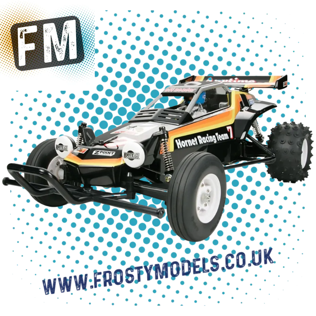 TAMIYA 58336 - THE HORNET KIT - 1/10 2WD OFF ROAD RC BUGGY - (RE-RELEASE) (WITH MOTOR & ESC)