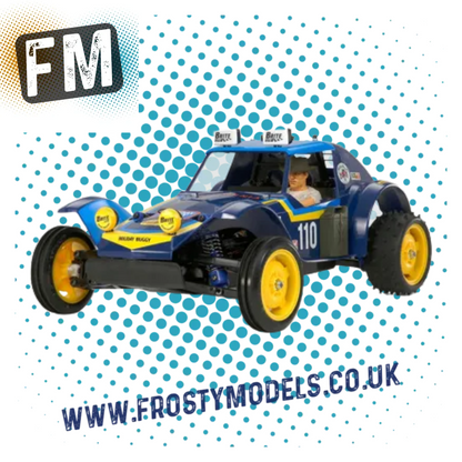 TAMIYA - 58470 HOLIDAY BUGGY KIT - 1/10 2WD BUGGY (DT02) INC's MOTOR & ESC