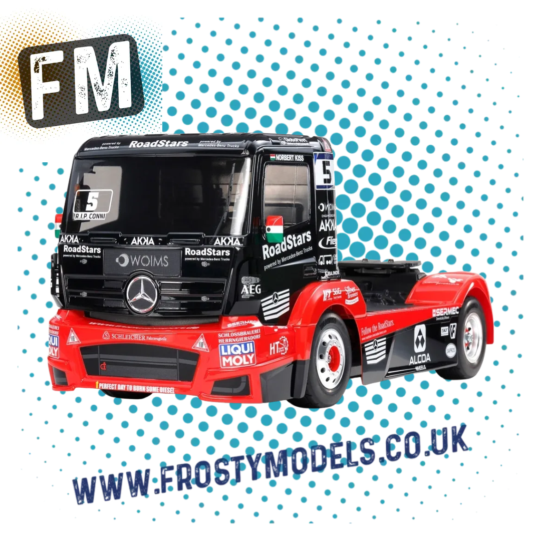 TAMIYA 51654 MERCEDES BENZ MP4 1 14 FULL EURO TRUCK BODY SET w H PARTS STICKER FIXINGS