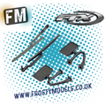 BODY DETAILING - 1/10 FTX OUTBACK HI-ROCK BODY PART C - MIRRORS & WIPERS - FTX9265C