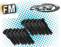 FTX STEP SCREW - M3 X 4MM STEP X 6MM THREAD (12PS)