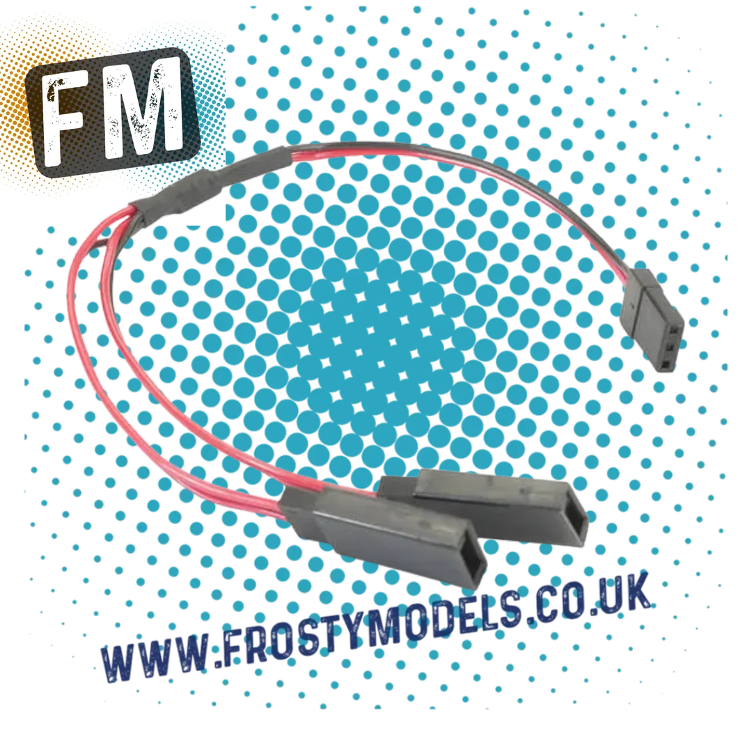 FTX OUTBACK FURY/HI-ROCK LED - SERVO/LIGHTS/ESC Y-LEAD UNIVERSAL - FTX9202 (SPLITTER)
