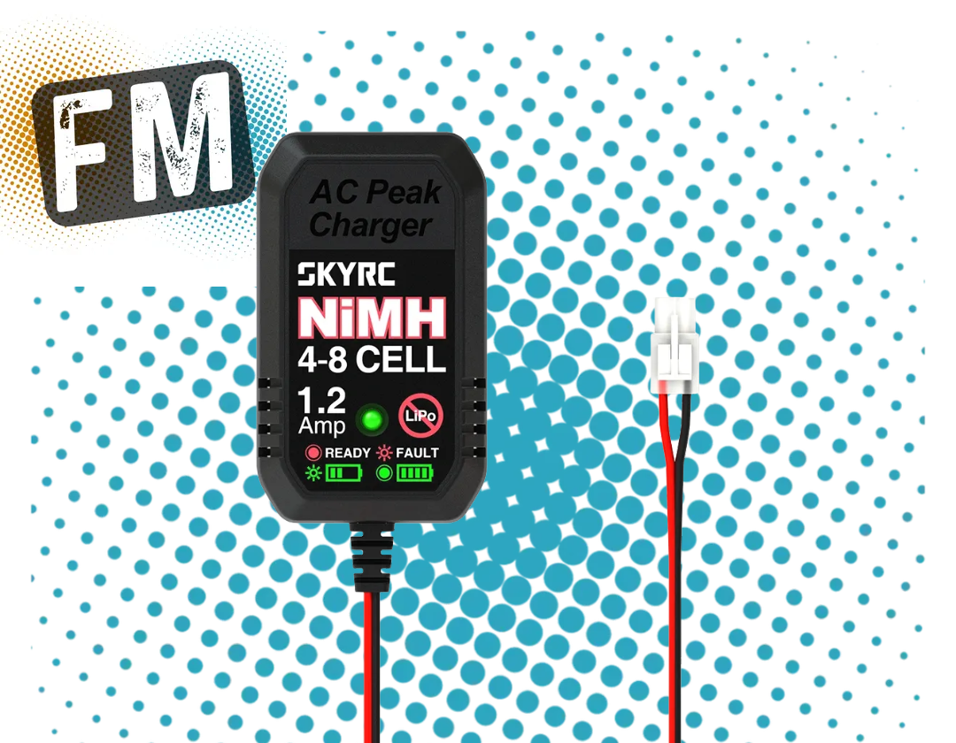 SKY RC EN18 NIMH AC 4.8/6V/7.2V/14.4V 1.2A BATTERY CHARGER (TAMIYA PLUG) SK-100184
