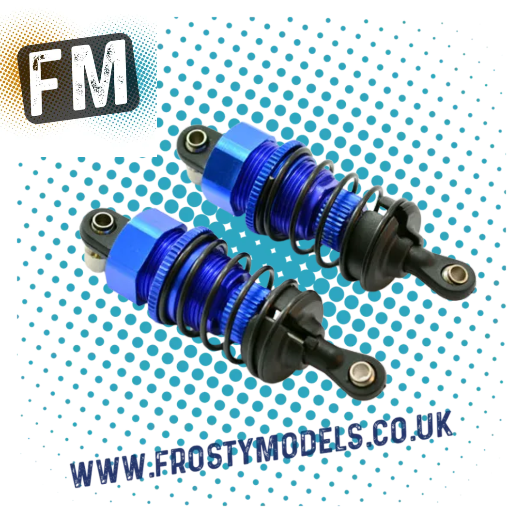 FTX BANZAI REAR TOURING SHOCK - ALUMINIUM THREADED (2PCS) 62mm length