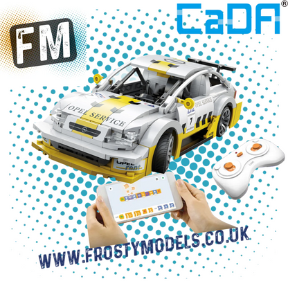 CADA BLOCK SET - RC 1:20 Opel Astra V8 Coupe - 330 pcs - C51081W (Licensed Product)