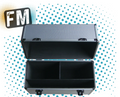 LOGIC - RC Double Radio/Charger/Tools/Flight Carry Case (440x190x325mm) T-LGAL08 (removable inserts)