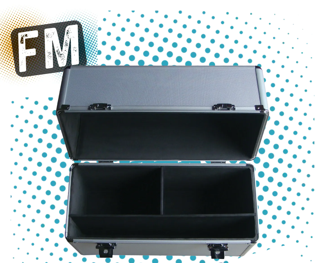 LOGIC - RC Double Radio/Charger/Tools/Flight Carry Case (440x190x325mm) T-LGAL08 (removable inserts)