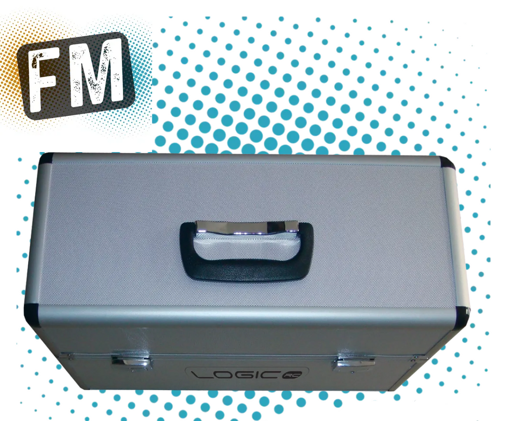 LOGIC - RC Double Radio/Charger/Tools/Flight Carry Case (440x190x325mm) T-LGAL08 (removable inserts)