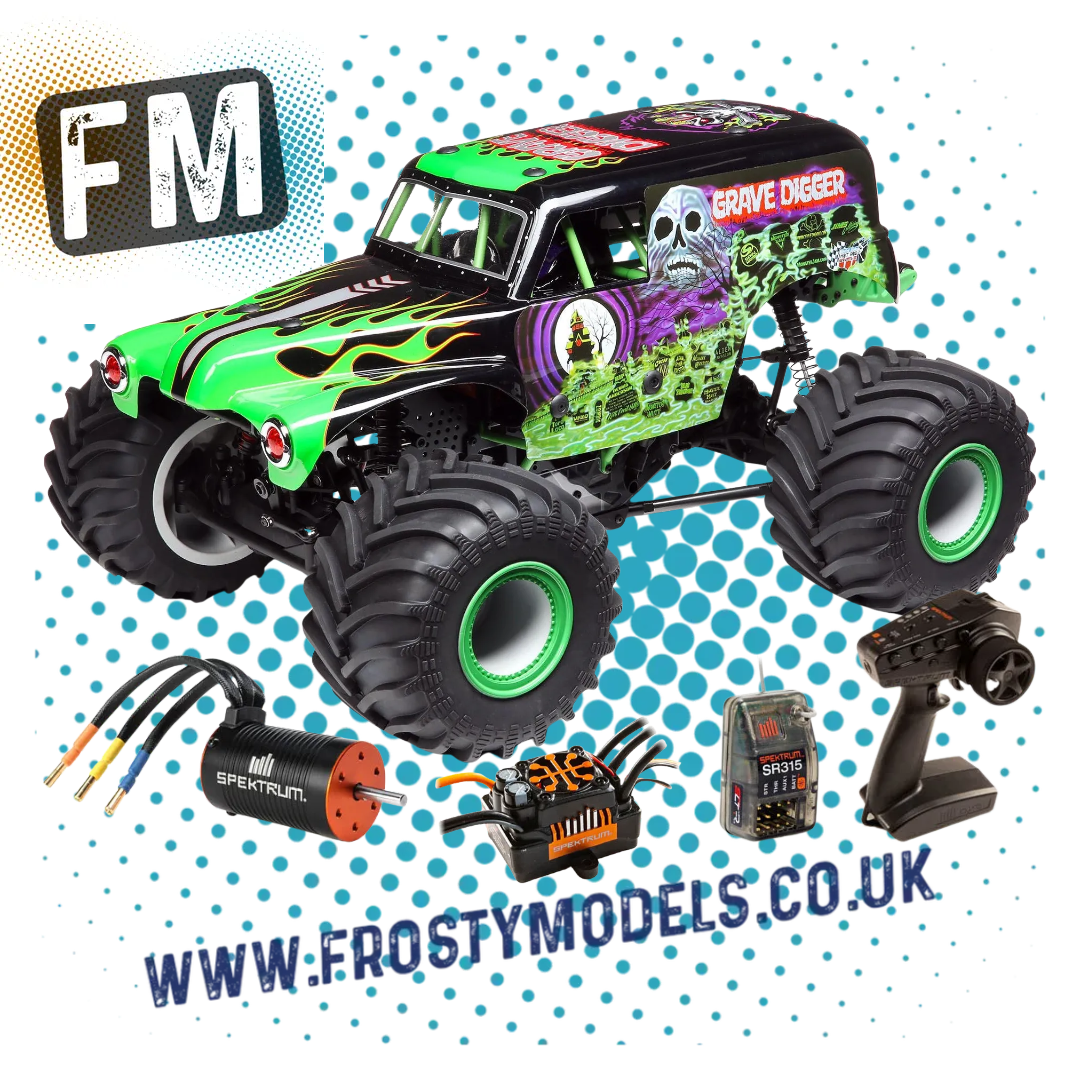 1/10 (Supplier Order) LMT 4WD Solid Axle Monster Truck RTR Grave Digger - C-LOS04021T1