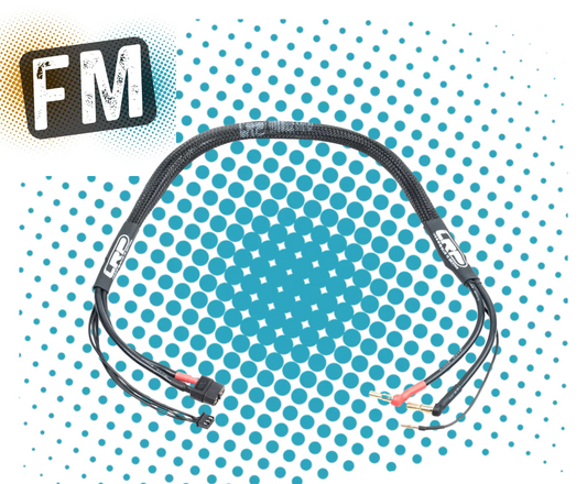 LRP - 2S Charging Balance Wire - 60cm - XT60 & XH 4/5mm 2mm - (SKY RC to Bullets) LRP499104