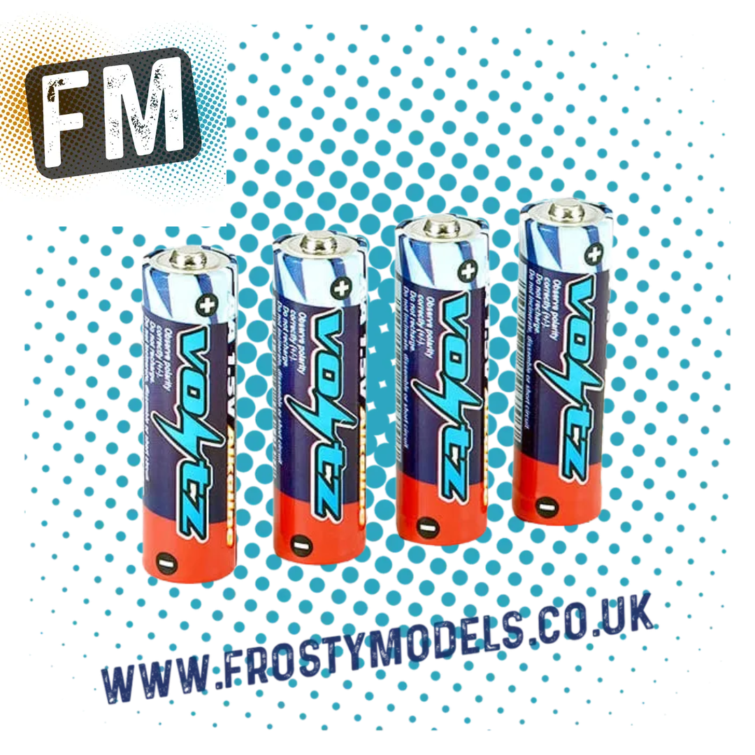 VOLTZ - AA ALKALINE BATTERIES 1.5V (4PCS) - VZ0001