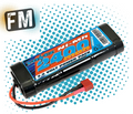 VOLTZ - RC CAR STICK BATTERY - 2400MAH 7.2V NIMH WITH DEANS CONNECTOR - VZ0014D