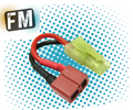 ETRONIX - MALE MICRO TAMIYA TO FEMALE DEANS ADAPTOR - (FOR MICRO BATTERIES) ET0820