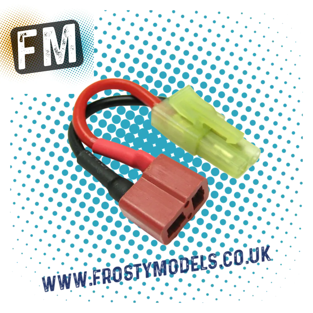 ETRONIX - MALE MICRO TAMIYA TO FEMALE DEANS ADAPTOR - (FOR MICRO BATTERIES) ET0820