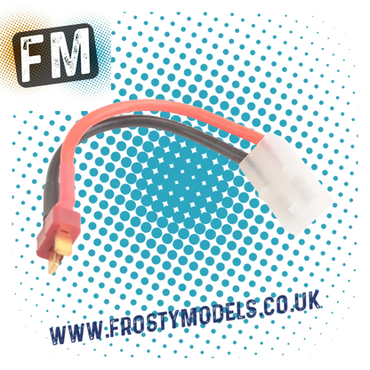 MK RC - DEANS (MALE - BATTERY SIDE ) TO (FEMALE - ESC SIDE) TAMIYA LEAD MK3017