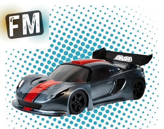 PHAT BODIES - 300R MINI Bodyshell w/STICKERS (fits MTC & M-Chassis 210mm Wheelbase)