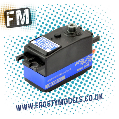 ETRONIX - 8.2KG/0.11S LOW PROFILE STANDARD DIGITAL SERVO METAL GEARED - ET2035 (FAST/LIGHT/STRONG) (Frosty Recommended 1/10 Car Racer Servo)
