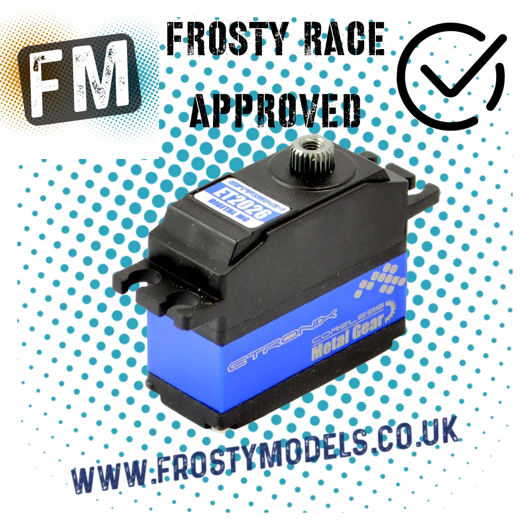ETRONIX - 6.6KG/0.09S (MINI 1/12) DIGITAL SERVO METAL GEAR - ET2026 (FAST/LIGHT/STRONG) (Frosty Recommended 1/12 Car Racer Servo)