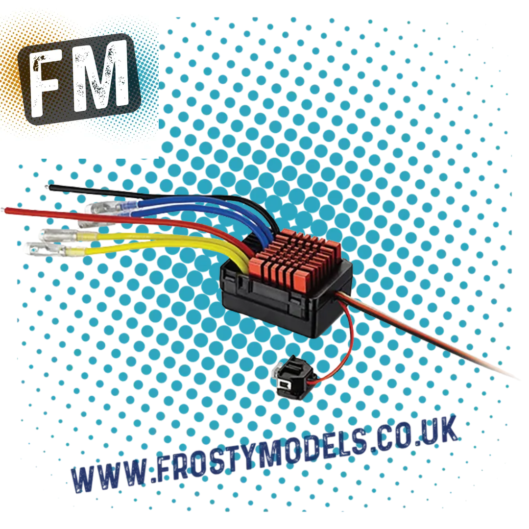 HOBBYWING - QUICRUN 880 DUAL BRUSHED ESC - HW30120301 (no battery plug supplied)