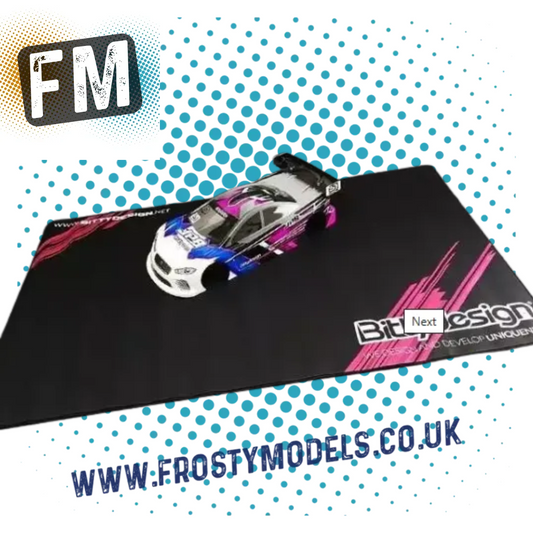 Bitty Design - Large RC Car/Buggy Anti Slip Pit Mat 100cm x 63cm - BD-TP-10063