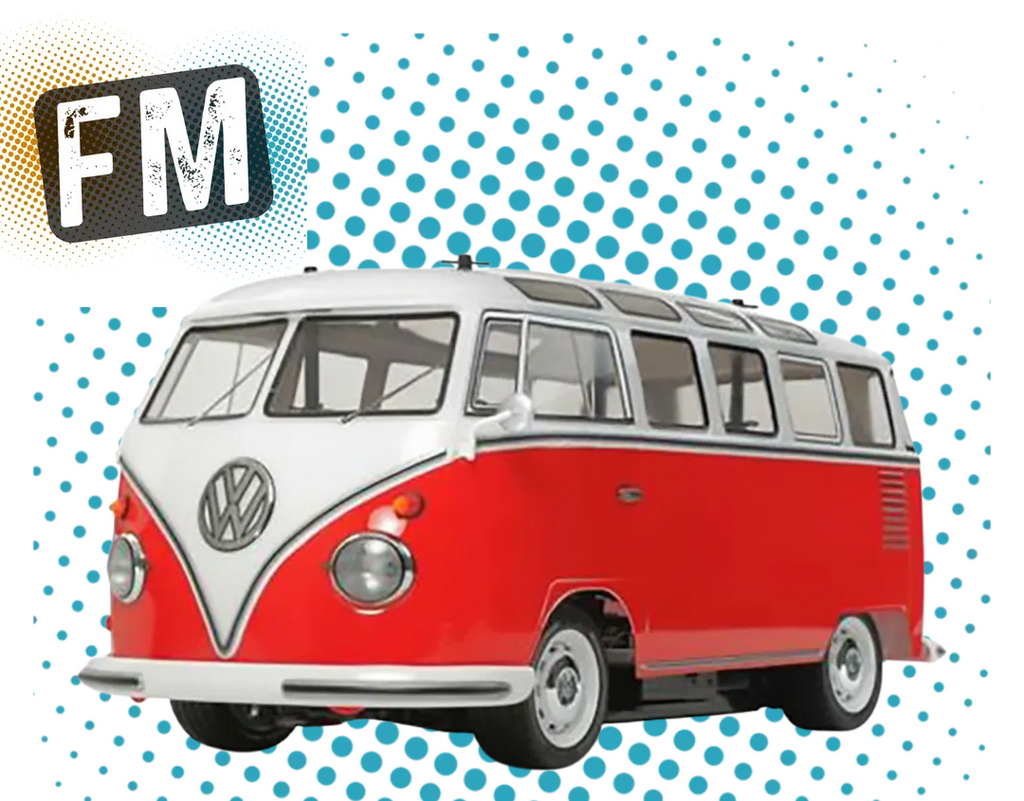 TAMIYA - 58668 RC VOLKSWAGEN VW BUS TYPE 2 T1 KIT (M-06) INC'S MOTOR & ESC