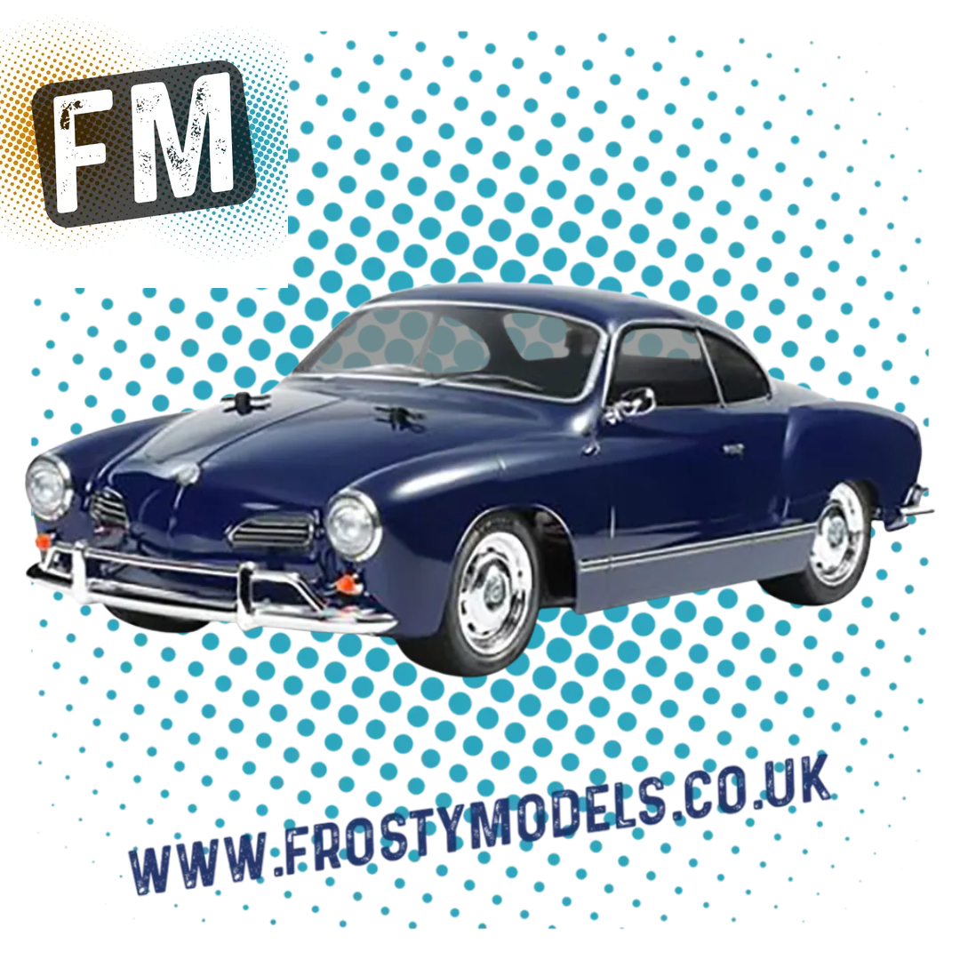 TAMIYA 58677 - (Back-Order / Supplier Order ONLY) RC VOLKSWAGEN VW KARMANN GHIA (M-06L) CHASSIS KIT (MOTOR & ESC INC)