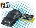 TAMIYA - 51718 1/10 2003 Ford Focus RS BODY SHELL 190MM - NOT PAINTED (OFFICIAL BOXED BODY)