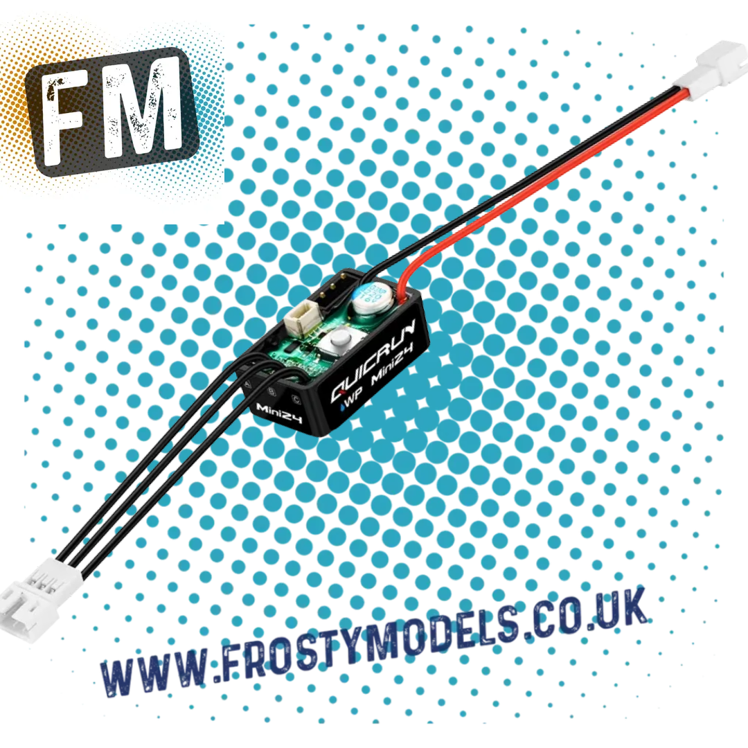 HW QUICRUN WP - 1/24, 1/18, 1/16th RC ESC Micro MINI24 (Brushed & Brushless) 2-3S HW30109004 (Hobbywing)