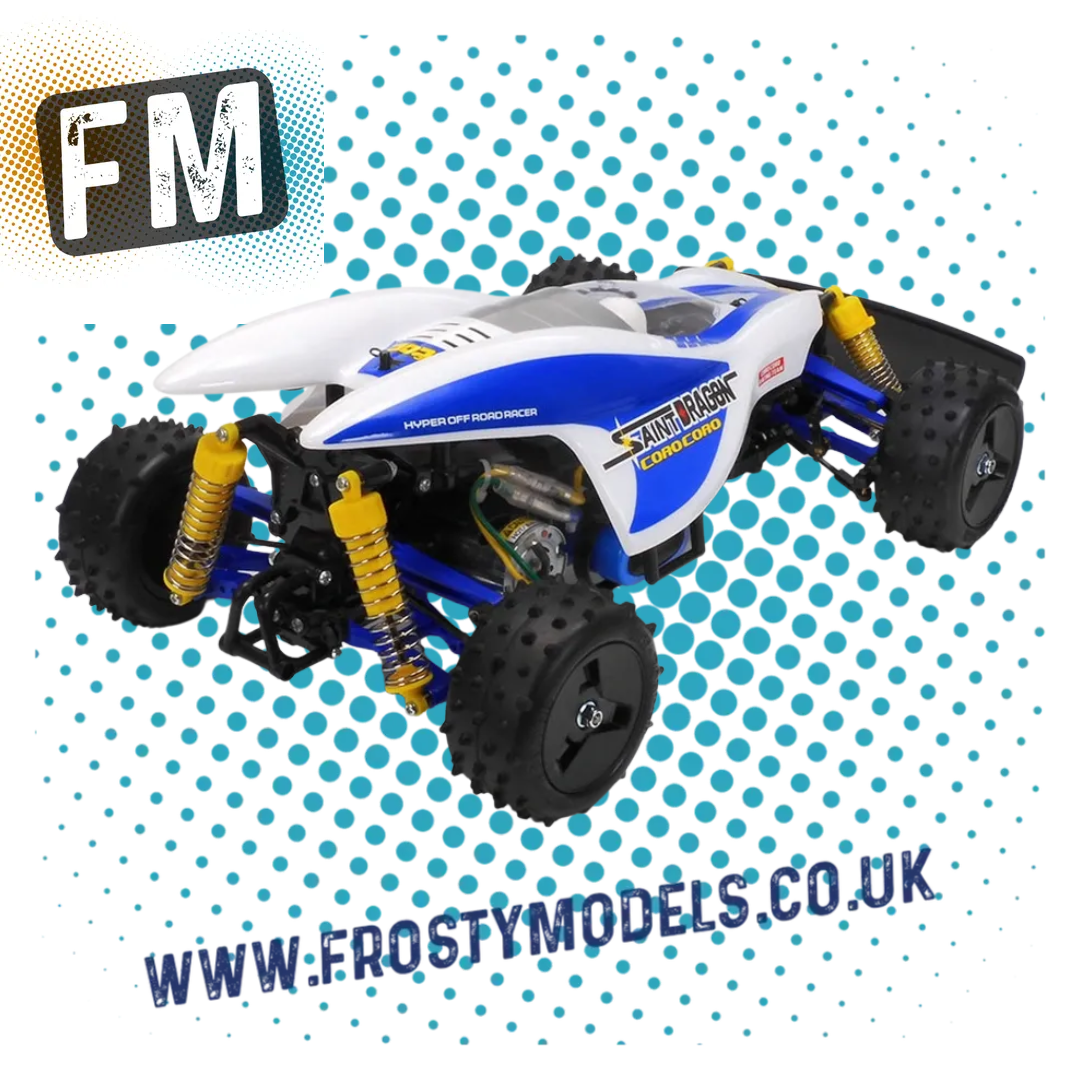 TAMIYA 47459 - SAINT DRAGON - 1/10 KIT FORM RC 4WD BUGGY - (INC's MOTOR & ESC)