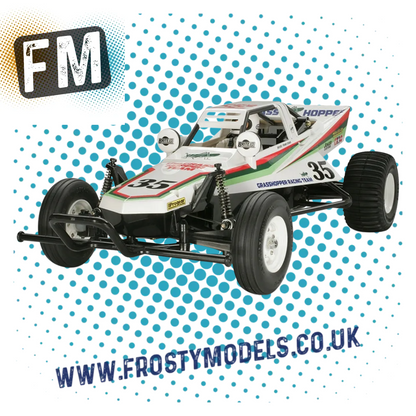 TAMIYA - 58346 GRASSHOPPER - 1/10 2WD BUGGY (NO ELECTRICS) (RE-RELEASE)