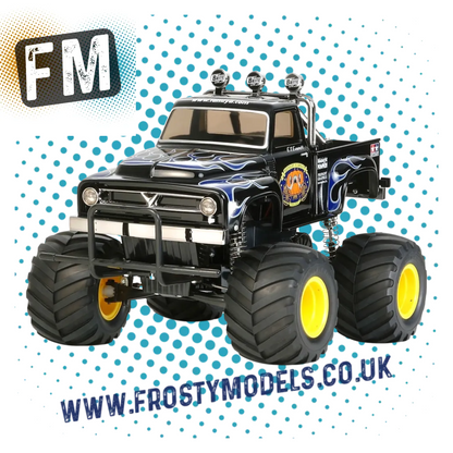 TAMIYA 46705 - Xpert Built MIDNIGHT PUMPKIN - 1/12 2WD TRUCK (Black Edition CW01) INC's ESC & MOTOR (No Radio, Battery or Charger)