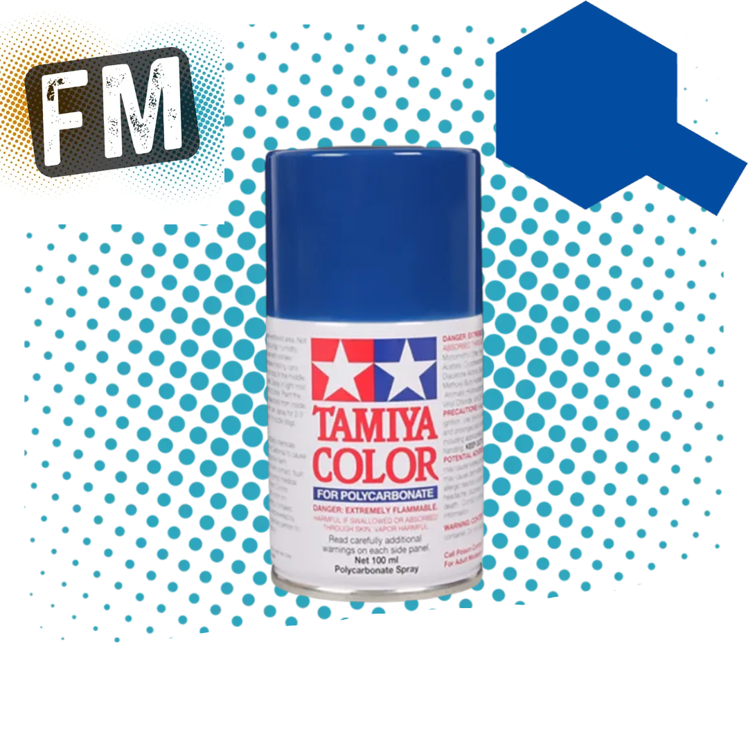 TAMIYA PS 1 TO 62 POLYCARBONATE RC BODY SPRAY PAINT - 100ML - ALL COLOUR LISTING