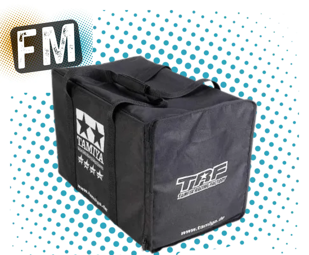 TAMIYA - 1/10 RC CAR TRANSPORT CARRY HAUL DOUBLE DRAW BAG (53 X 34 X 35CM)