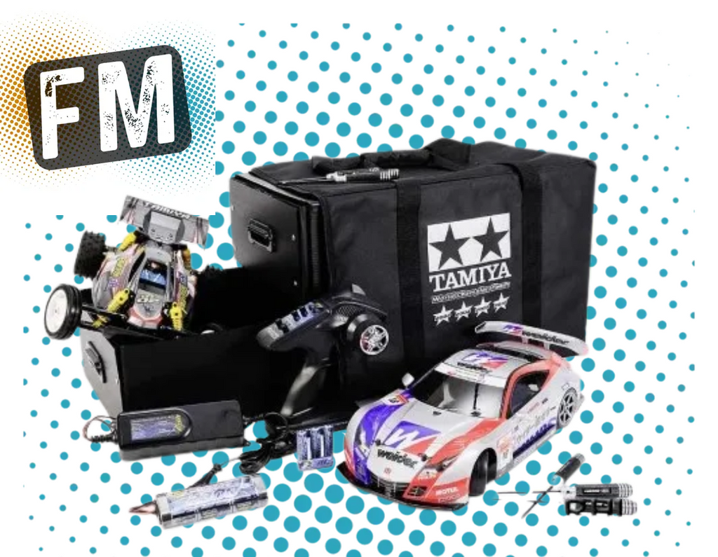 TAMIYA - 1/10 RC CAR TRANSPORT CARRY HAUL DOUBLE DRAW BAG (53 X 34 X 35CM)