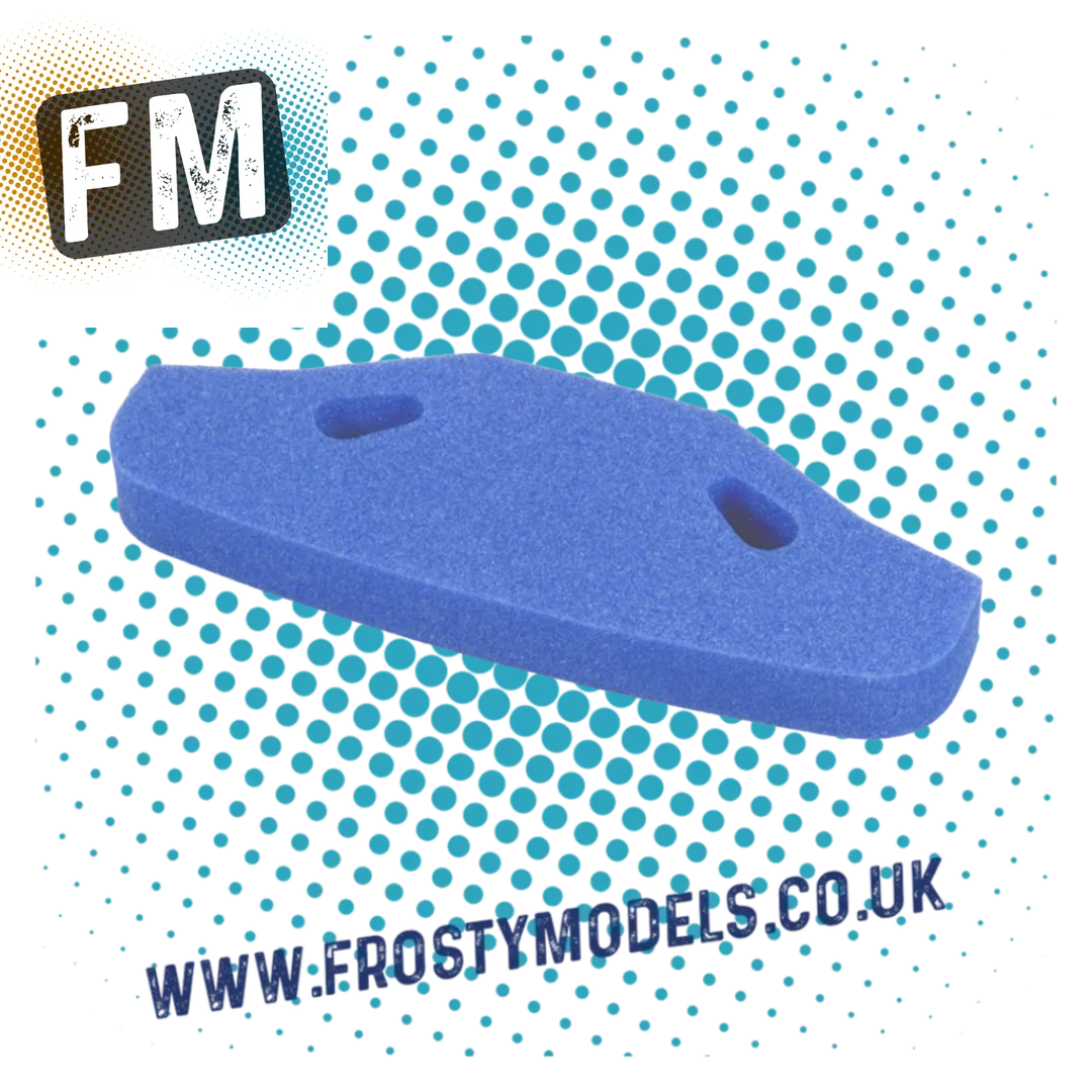 TAMIYA 53683 - URETHANE FOAM BUMPER M (FITS ALL TT01E/TT02 & EURO TRUCK MODELS)